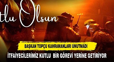 Dinar Belediye Başkanı Veysel Topçu: “İtfaiye Teşkilatımızın İtfaiye Haftası’nı Kutluyorum!”