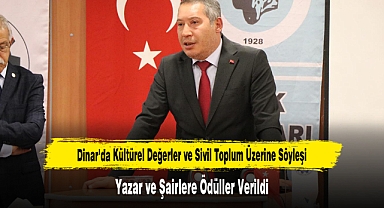Dinar’da Kültürel Değerler ve Sivil Toplum Üzerine Söyleşi