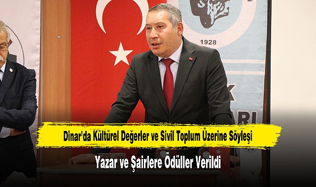 Dinar’da Kültürel Değerler ve Sivil Toplum Üzerine Söyleşi