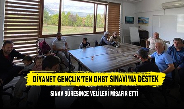 Diyanet Gençlik'ten DHBT Sınavı'na Destek