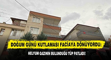 Doğum Günü Kutlaması Faciaya Dönüyordu