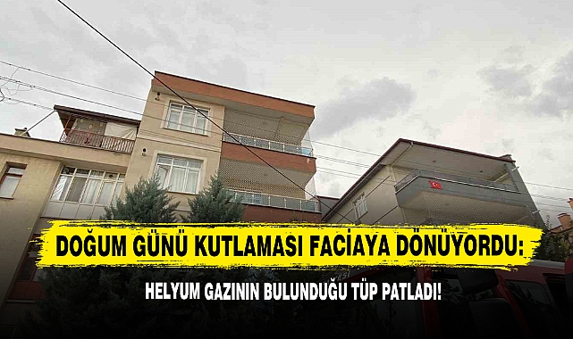 Doğum Günü Kutlaması Faciaya Dönüyordu