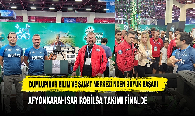 Dumlupınar Bilim Ve Sanat Merkezi’nden Büyük Başarı: Afyonkarahisar Robilsa Takımı Finalde