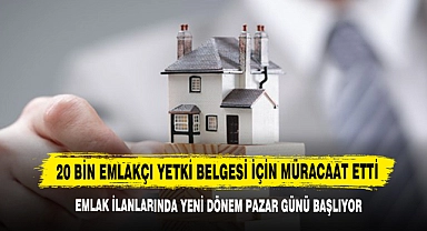 Emlak İlanlarında Yeni Dönem Pazar Günü Başlıyor