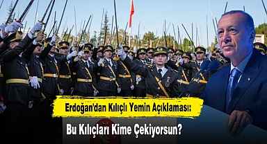 Erdoğan'dan Kılıçlı Yemin Açıklaması: Bu Kılıçları Kime Çekiyorsun?