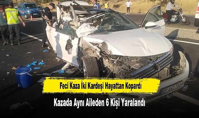 Feci Kaza İki Kardeşi Hayattan Kopardı