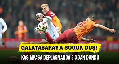 GALATASARAY'A SOĞUK DUŞ!