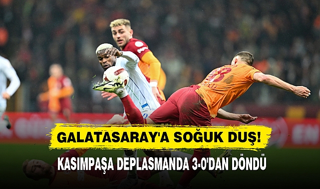 GALATASARAY'A SOĞUK DUŞ!