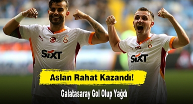 Galatasaray Gol Olup Yağdı