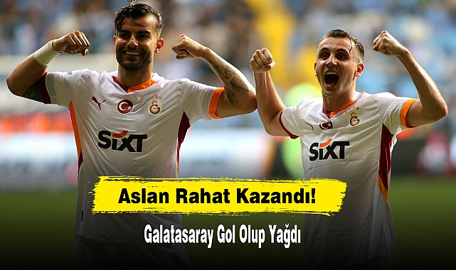 Galatasaray Gol Olup Yağdı