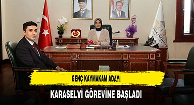 Genç Kaymakam Adayı Karaselvi Görevine Başladı