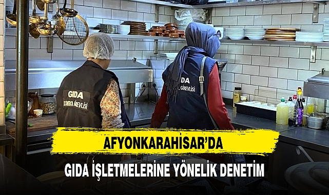 GIDA İŞLETMELERİNE YÖNELİK DENETİM