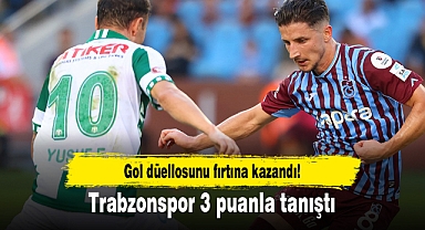 Gol düellosunu fırtına kazandı! Trabzonspor 3 puanla tanıştı