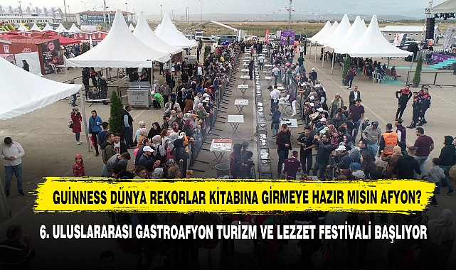 Guinness Dünya Rekorlar Kitabına Girmeye Hazır Mısın Afyon?