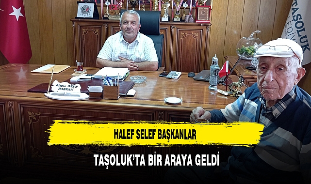 Halef Selef Başkanlar Taşoluk’ta Bir Araya Geldi