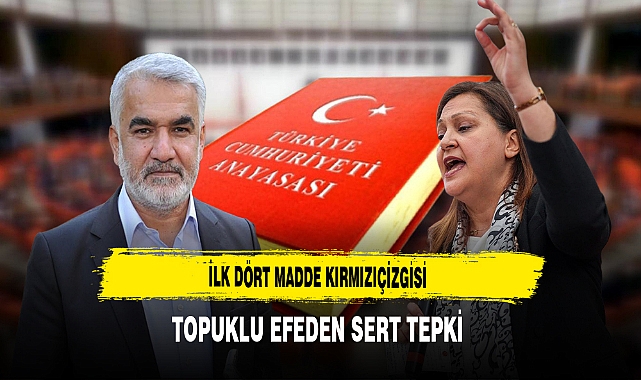 İlk dört madde kırmızıçizgisi topuklu efeden sert tepki
