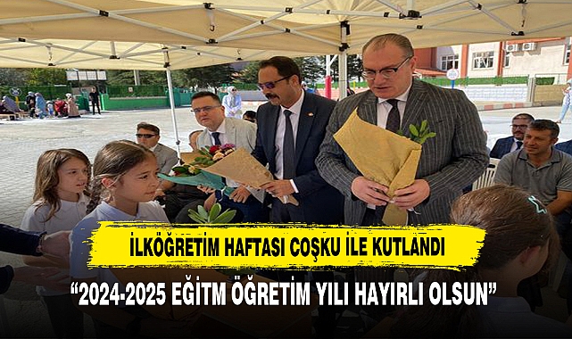 İlköğretim Haftası Coşkuyla Kutlandı