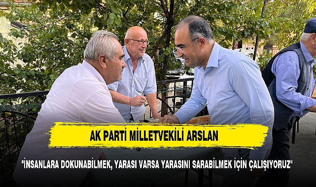 "İNSANLARA DOKUNABİLMEK, YARASI VARSA YARASINI SARABİLMEK İÇİN ÇALIŞIYORUZ"