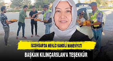 İscehisar’da Mevlid Kandili Maneviyatı Başkan Kılınçarslan’a Teşekkür