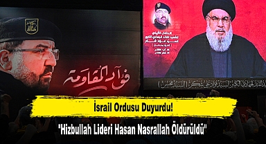 İsrail Ordusu Duyurdu: