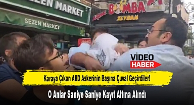 Karaya Çıkan ABD Askerinin Başına Çuval Geçirdiler!