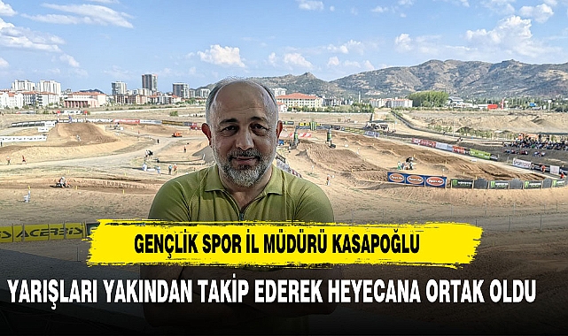 KASAPOĞLU MOTOKROS HEYECANINA ORTAK OLDU