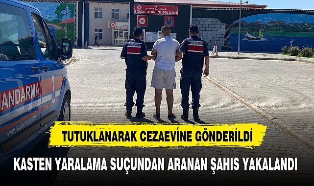 KASTEN YARALAMA SUÇUNDAN ARANAN ŞAHIS YAKALANDI