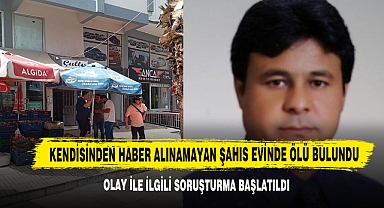 Kendisinden Haber Alınamayan Şahıs Evinde Ölü Bulundu