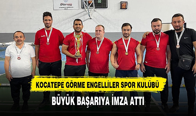 KOCATEPE GÖRME ENGELLİLER SPOR KULÜBÜ BÜYÜK BAŞARIYA İMZA ATTI
