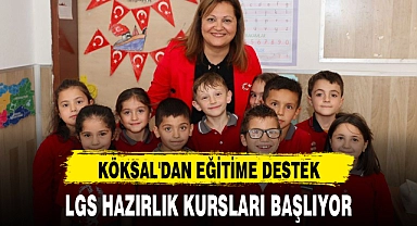 KÖKSAL'DAN EĞİTİME DESTEK