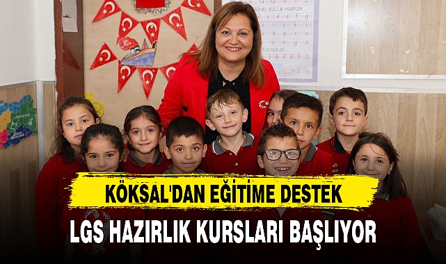 KÖKSAL'DAN EĞİTİME DESTEK