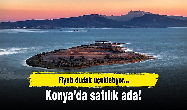 Konya'da satılık ada...Fiyatı dudak uçuklatıyor!