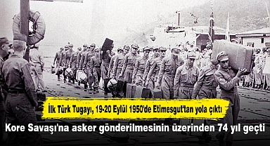 Kore Savaşı'na asker gönderilmesinin üzerinden 74 yıl geçti