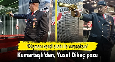 Kumartaşlı'dan, Yusuf Dikeç pozu