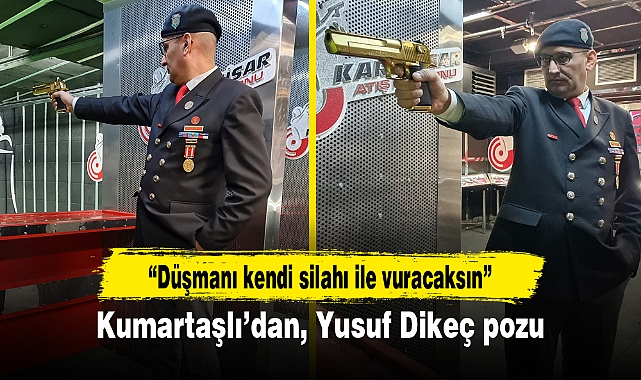Kumartaşlı'dan, Yusuf Dikeç pozu