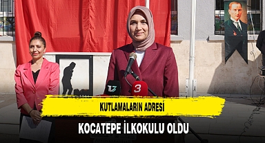 Kutlamaların Adresi Kocatepe İlkokulu Oldu