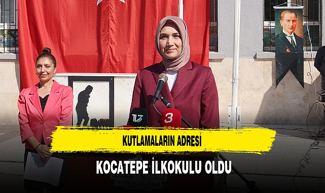Kutlamaların Adresi Kocatepe İlkokulu Oldu
