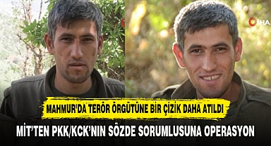 MAHMUR’DA TERÖR ÖRGÜTÜNE BİR ÇİZİK DAHA ATILDI