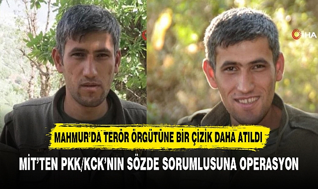 MAHMUR’DA TERÖR ÖRGÜTÜNE BİR ÇİZİK DAHA ATILDI