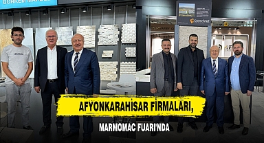 Marmomac Fuarı’nda Afyonkarahisar Rüzgârı