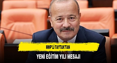 MHP’li Taytak’tan Yeni Eğitim Yılı Mesajı