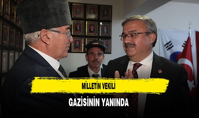 Milletin Vekili Gazisinin Yanında
