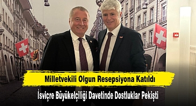 Milletvekili Olgun Resepsiyona Katıldı