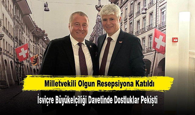 Milletvekili Olgun Resepsiyona Katıldı