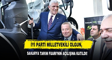 Milletvekili Olgun, Sakarya Tarım Fuarı’nın Açılışına Katıldı!