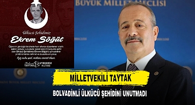 Milletvekili Taytak, Bolvadinli Ülkücü Şehidini Unutmadı