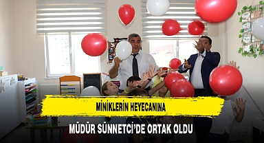 Miniklerin Heyecanına Müdür Sünnetci’de Ortak Oldu