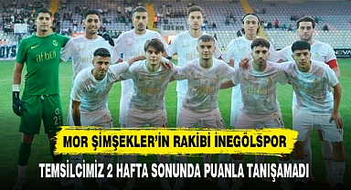 MOR ŞİMŞEKLER’İN RAKİBİ İNEGÖLSPOR