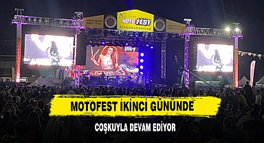 Motofest İkinci Gününde Coşkuyla Devam Ediyor