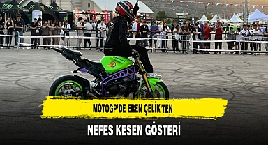 MotoGP'de Eren Çelik'ten Nefes Kesen Gösteri
